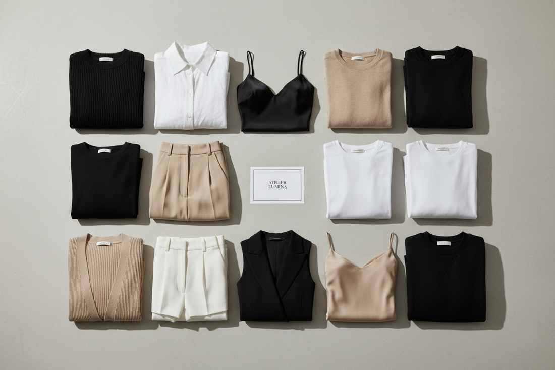 Garde-robe capsule 10 pièces femme