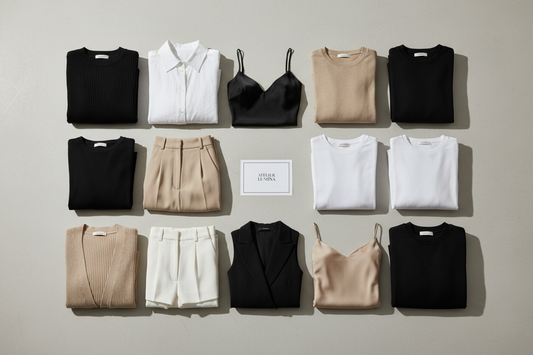 Garde-robe capsule 10 pièces femme