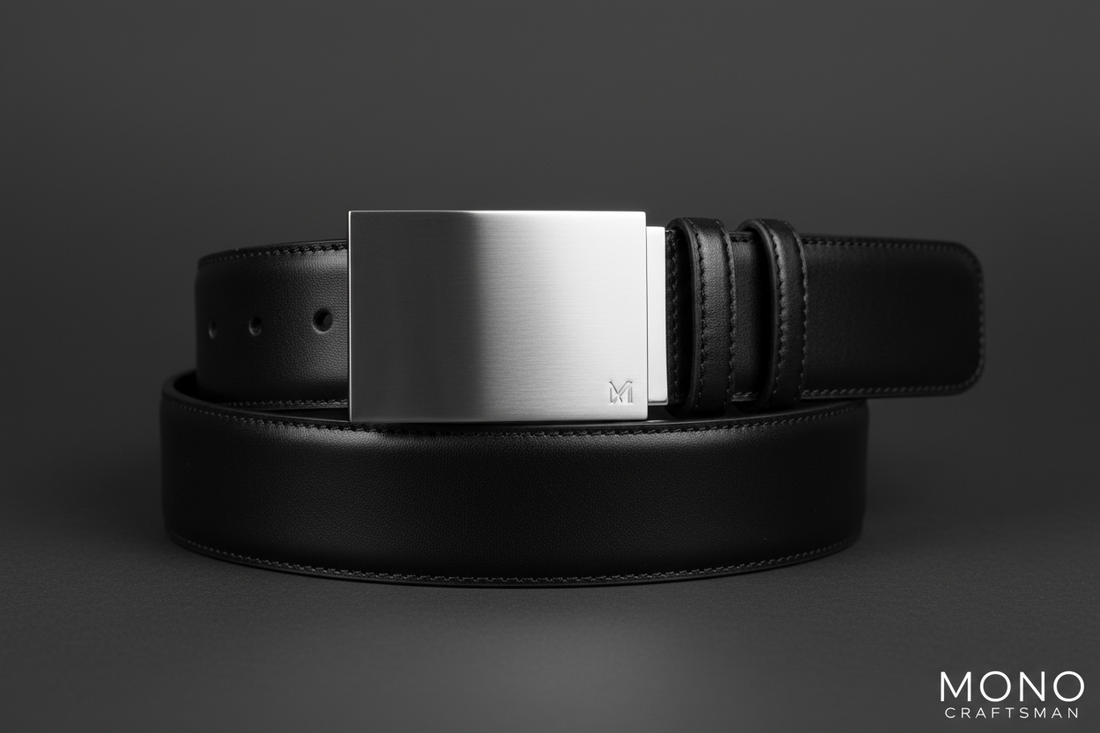 Ceinture de costume cuir élégante