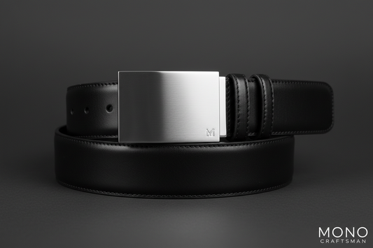 Ceinture de costume cuir élégante