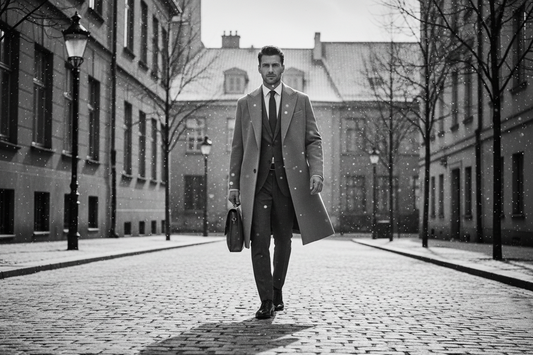 Manteau cachemire homme hiver