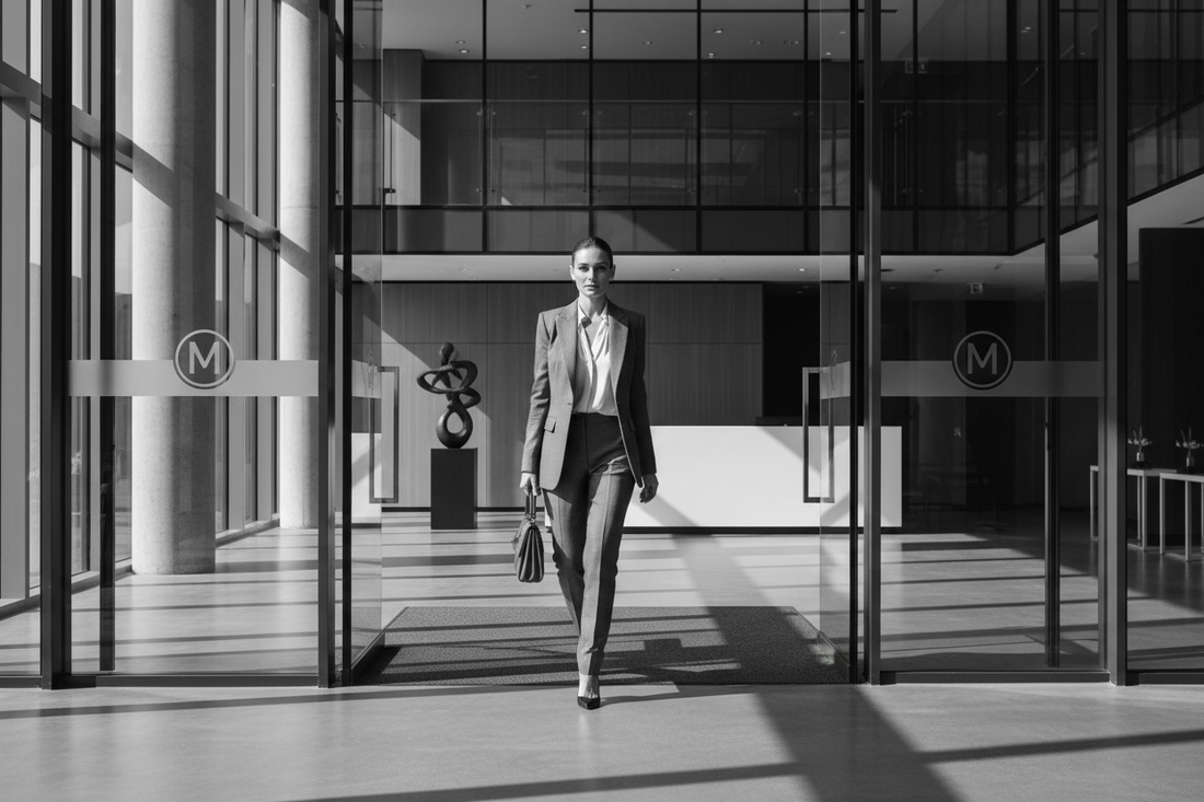 Tenue de bureau femme élégante