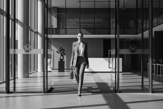 Tenue de bureau femme élégante